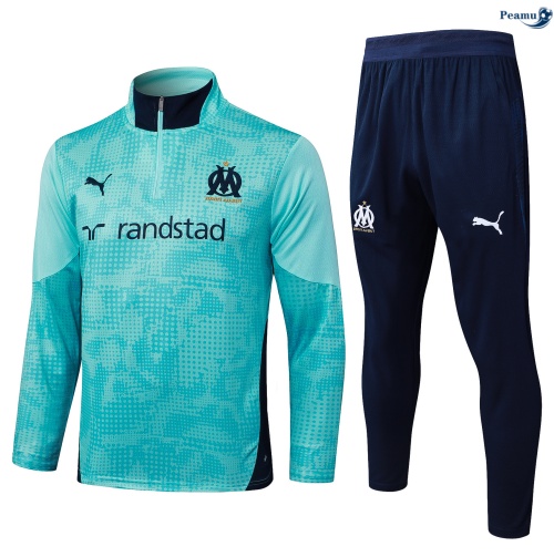 Survetement Marseille Enfant Vert 2026-2027 Officiel
