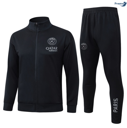 Veste Survetement PSG Noir 2026-2027 Discout