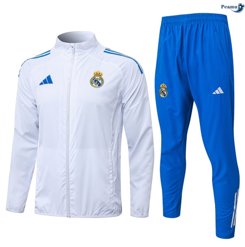 Coupe vent Real Madrid Blanc 2026-2027 Outlet