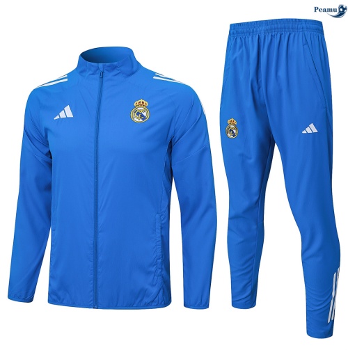 Coupe vent Real Madrid Bleu 2026-2027 Discout