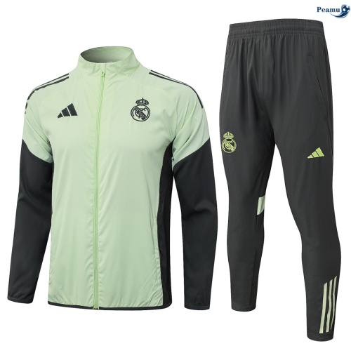 Coupe vent Real Madrid Vert 2026-2027 Soldes