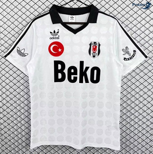 Peamu Maillot foot Retro Besiktas Domicile 1990-91
