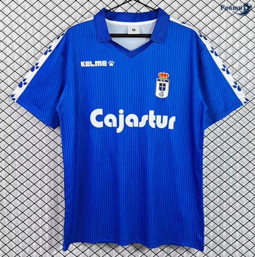 Peamu Maillot foot Retro Real Oviedo Domicile 1992-93