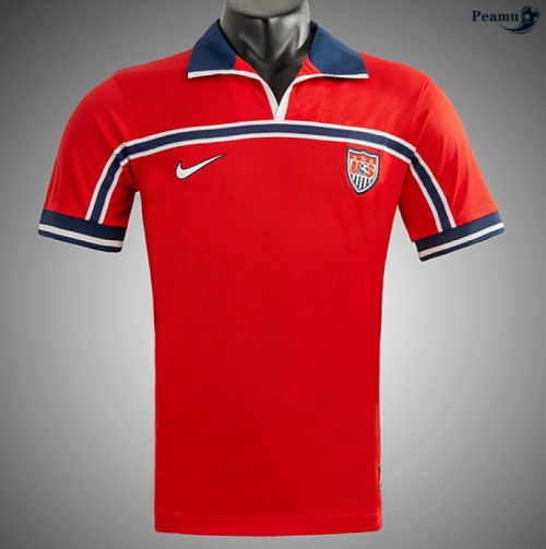 Peamu Maillot foot Retro Estados Unidos Exterieur 1998