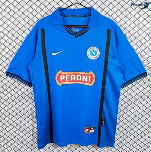 Peamu Maillot foot Retro Nápoles Domicile 1999-00