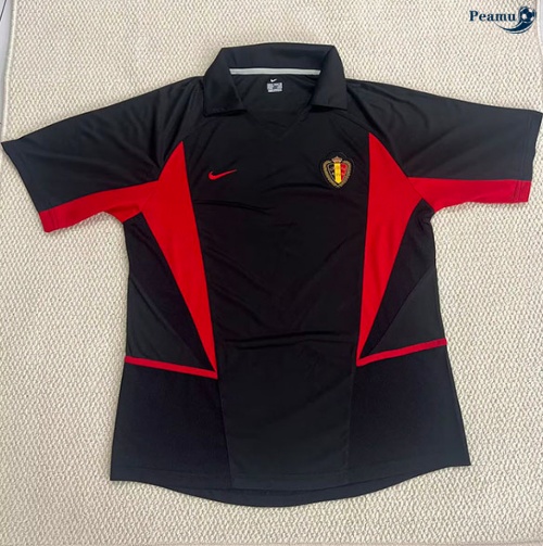 Peamu Maillot foot Retro Belgica Exterieur 2002