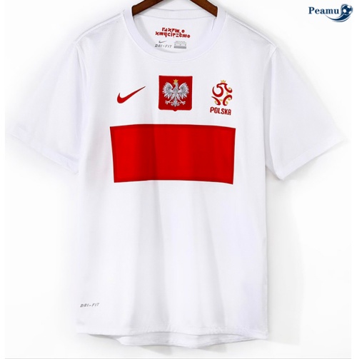 Peamu Maillot foot Retro Polonia Domicile 2012