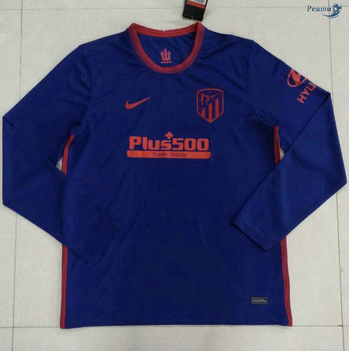 Peamu - Maillot foot Atletico Madrid Exterieur Manche Longue 2020-2021