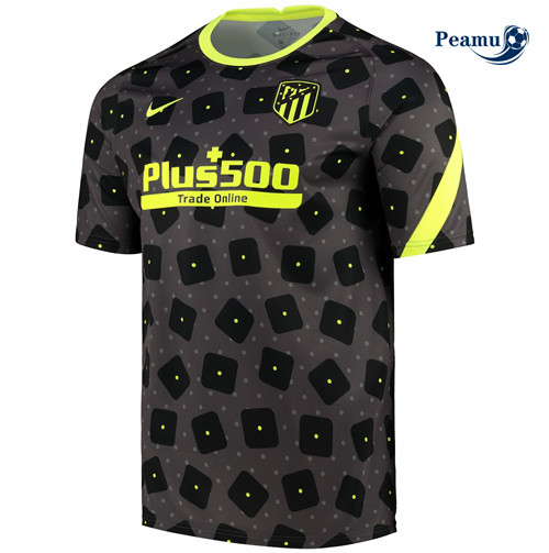 Peamu - Maillot foot Atletico Madrid training Noir 2020-2021