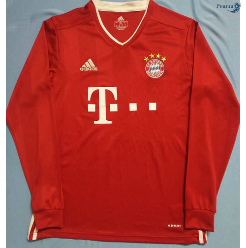 Peamu - Maillot foot Bayern Munich Domicile Manche Longue 2020-2021