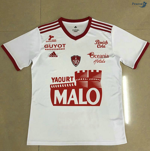 Peamu - Maillot foot Brecht Exterieur 2020-2021