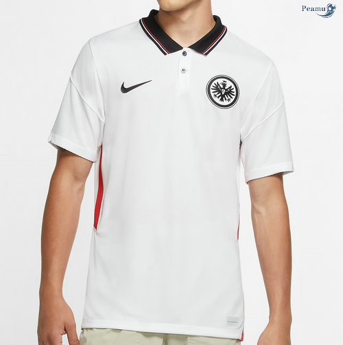 Peamu - Maillot foot Frankfurt Exterieur Blanc 2020-2021