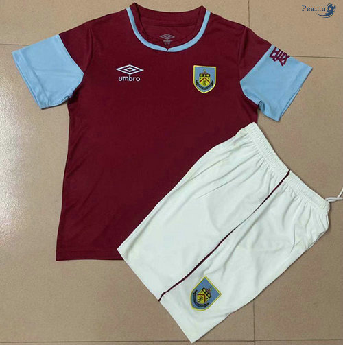 Peamu - Maillot foot Burnley Enfant Domicile 2020-2021