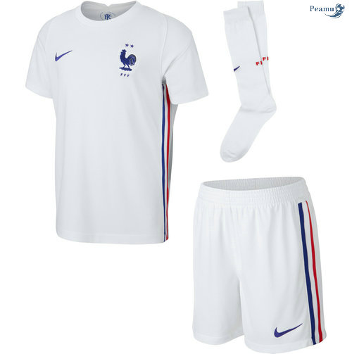 Peamu - Maillot foot France Exterieur Enfant 2020-2021
