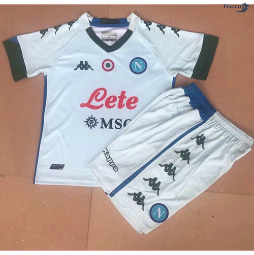 Peamu - Maillot foot Naples Enfant Exterieur 2020-2021