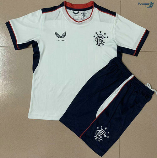 Peamu - Maillot foot Rangers Enfant Exterieur 2020-2021