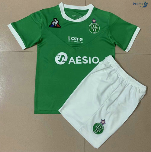 Peamu - Maillot foot Saint Etienne Enfant Domicile 2020-2021