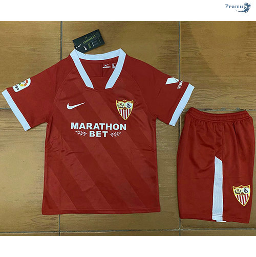 Peamu - Maillot foot Séville Enfant Exterieur 2020-2021