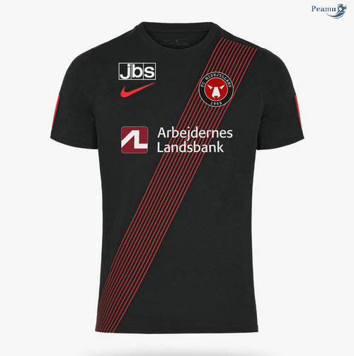 Peamu - Maillot foot FC Midtjylland Domicile Noir 2020-2021