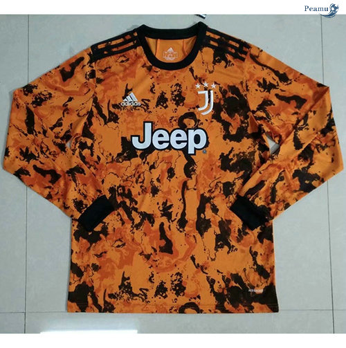 Peamu - Maillot foot Juventus orange Manche Longue 2020-2021