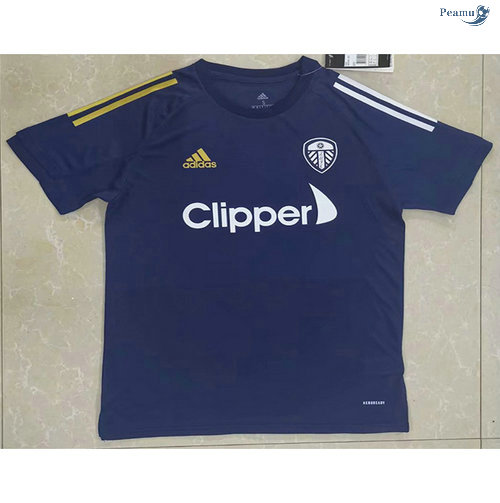 Peamu - Maillot foot Leeds United Bleu 2020-2021