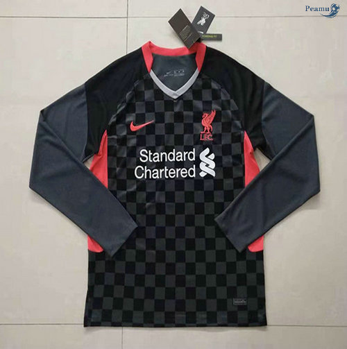 Peamu - Maillot foot Liverpool Third Manche Longue 2020-2021