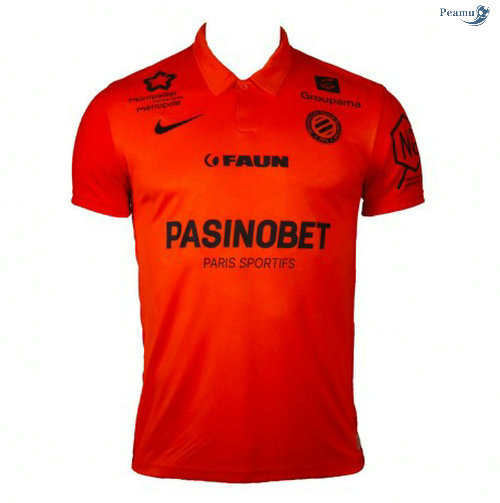 Peamu - Maillot foot Montpelier Exterieur 2020-2021