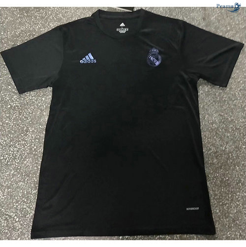 Peamu - Maillot foot Real Madrid Noir 2020-2021