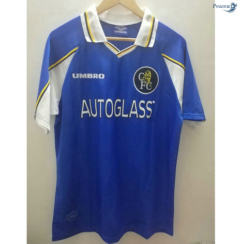 Peamu - Maillot Foot Rétro Chelsea Domicile 1997-99