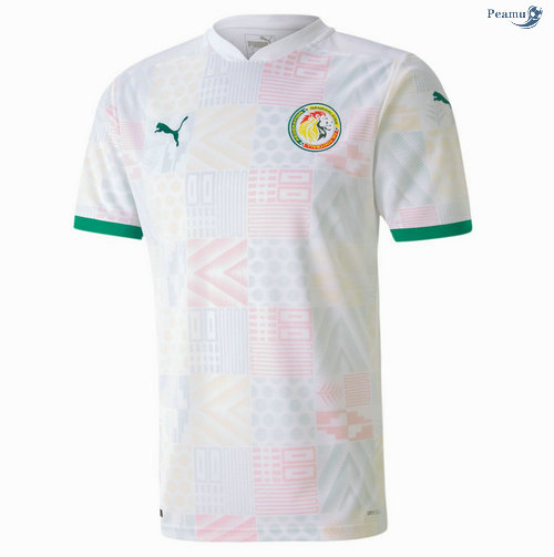 Peamu - Maillot foot Senegal Domicile Blanc 2020-2021