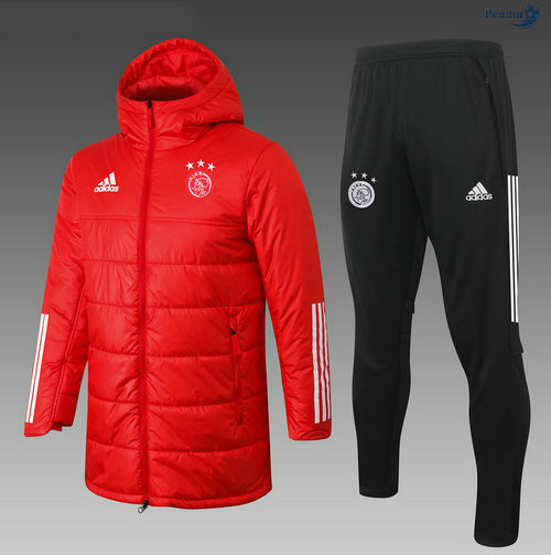 Peamu - Doudoune AFC Ajax Rouge 2020-2021