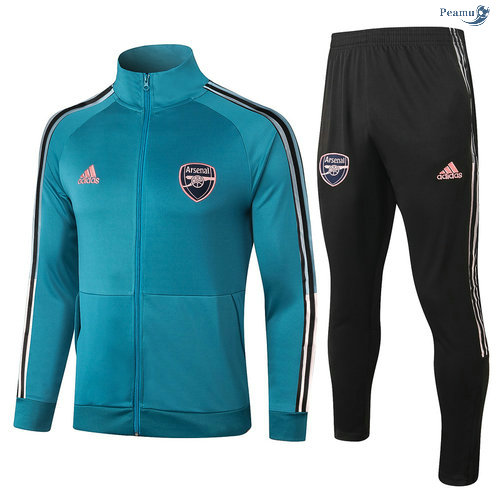 Peamu - Veste Survetement Arsenal Bleu Marine 2020-2021