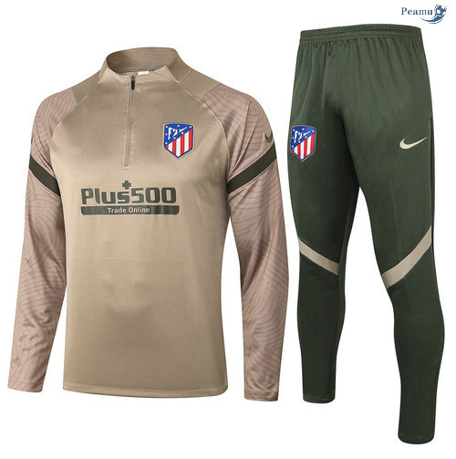 Peamu - Survetement Atletico Madrid Kaki 2020-2021