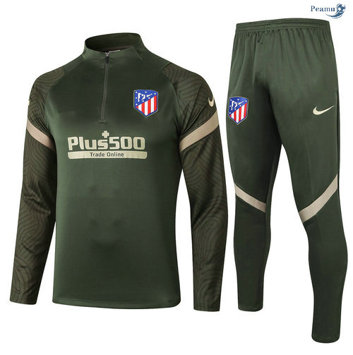 Peamu - Survetement Atletico Madrid Armee Verte 2020-2021