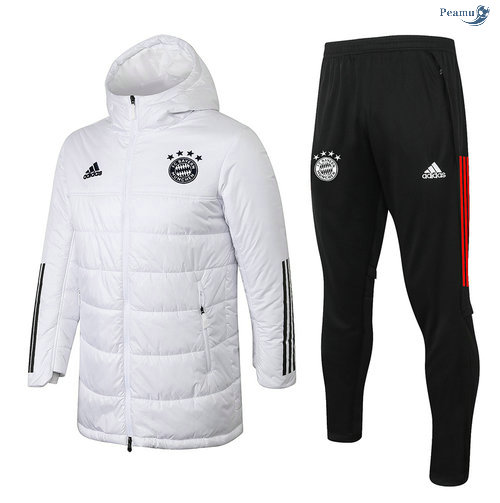 Peamu - Doudoune Bayern Munich Blanc 2020-2021