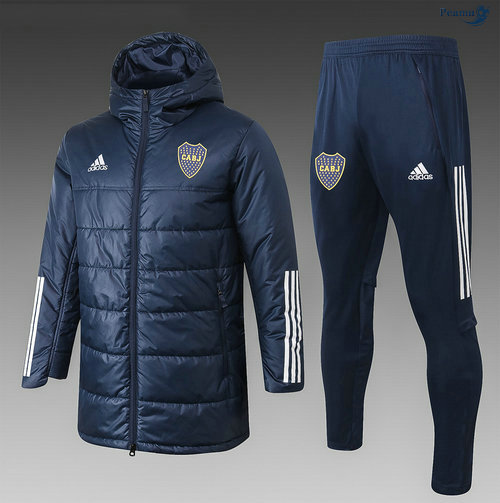 Peamu - Doudoune Boca Juniors Bleu Marine 2020-2021