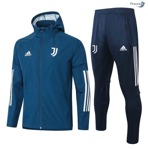 Peamu - Coupe vent Juventus Bleu Marine 2020-2021