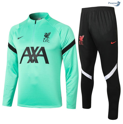 Peamu - Survetement Liverpool Vert 2020-2021