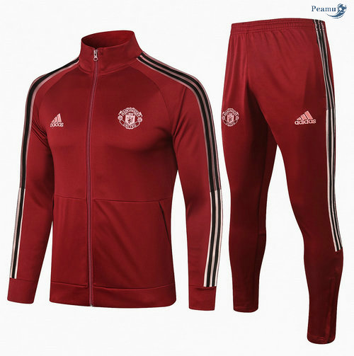 Peamu - Veste Survetement Manchester United Bordeaux 2020-2021