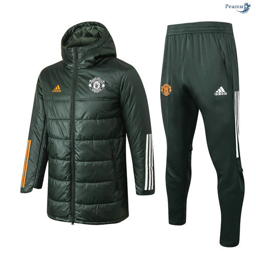 Peamu - Doudoune Manchester United Armee Verte 2020-2021