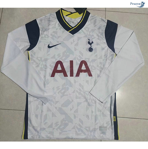 Peamu - Maillot foot Tottenham Hotspur Domicile Manche Longue 2020-2021