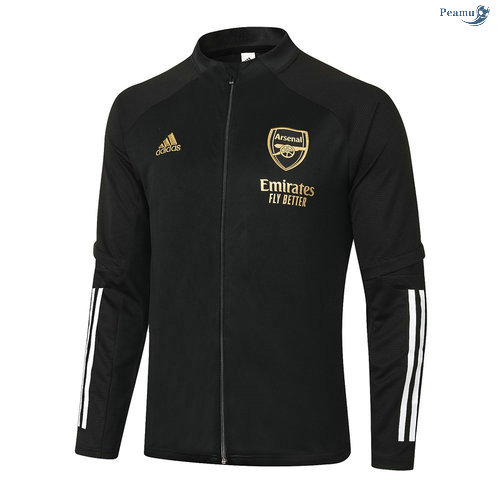 Peamu - Veste foot Arsenal Noir 2020-2021