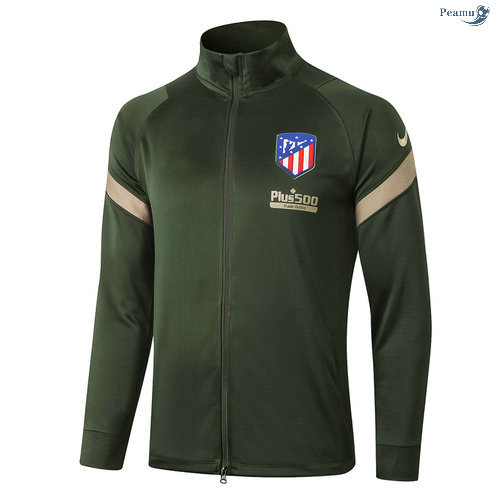 Peamu - Veste foot Atletico Madrid Armee Verte 2020-2021
