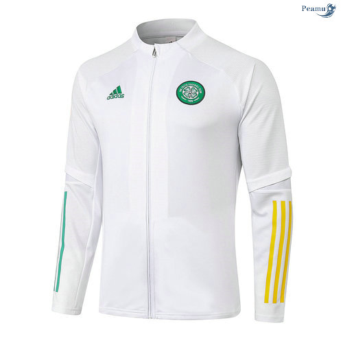 Peamu - Veste foot Celtic Blanc 2020-2021