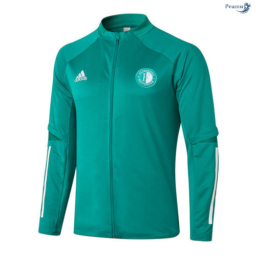 Peamu - Veste foot Feyenoord Vert 2020-2021