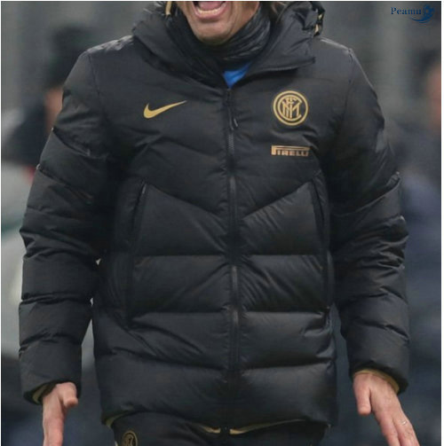 Peamu - Maillot Doudoune Inter Milan Noir 2020-2021