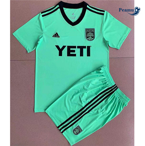 Peamu - Maillot foot Austin Enfant Exterieur 2022-2023