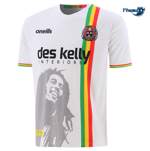 Peamu - Maillot foot Bohemian Exterieur Blanc 2021-2022