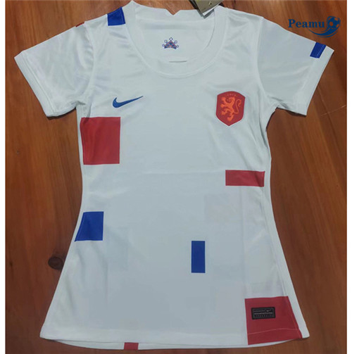 Peamu - Maillot foot Pays-Bas Femme Domicile 2022-2023