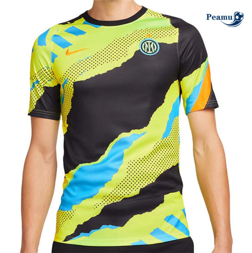 Peamu - Maillot foot Inter Milan Pré-Match Noir 2022-2023